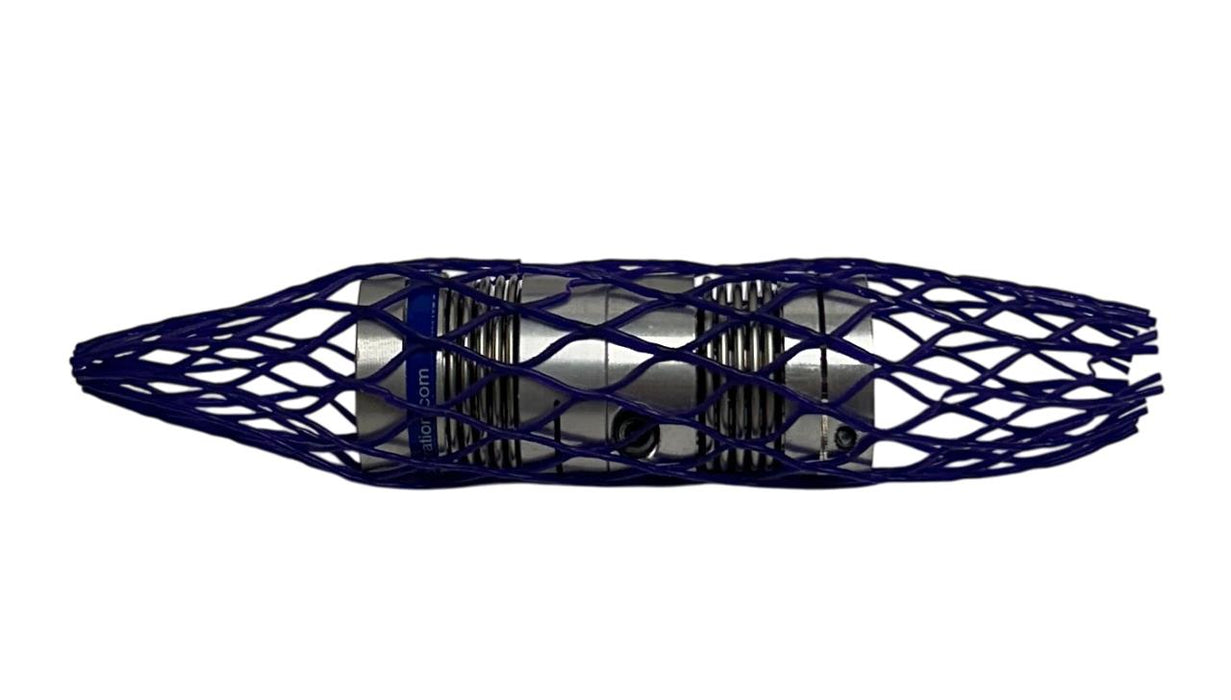 2 RIMTEC GERWAH DKN-20 / DKN20 MINI BELLOWS COUPLINGS W/ CLAMPING HUB NSNP