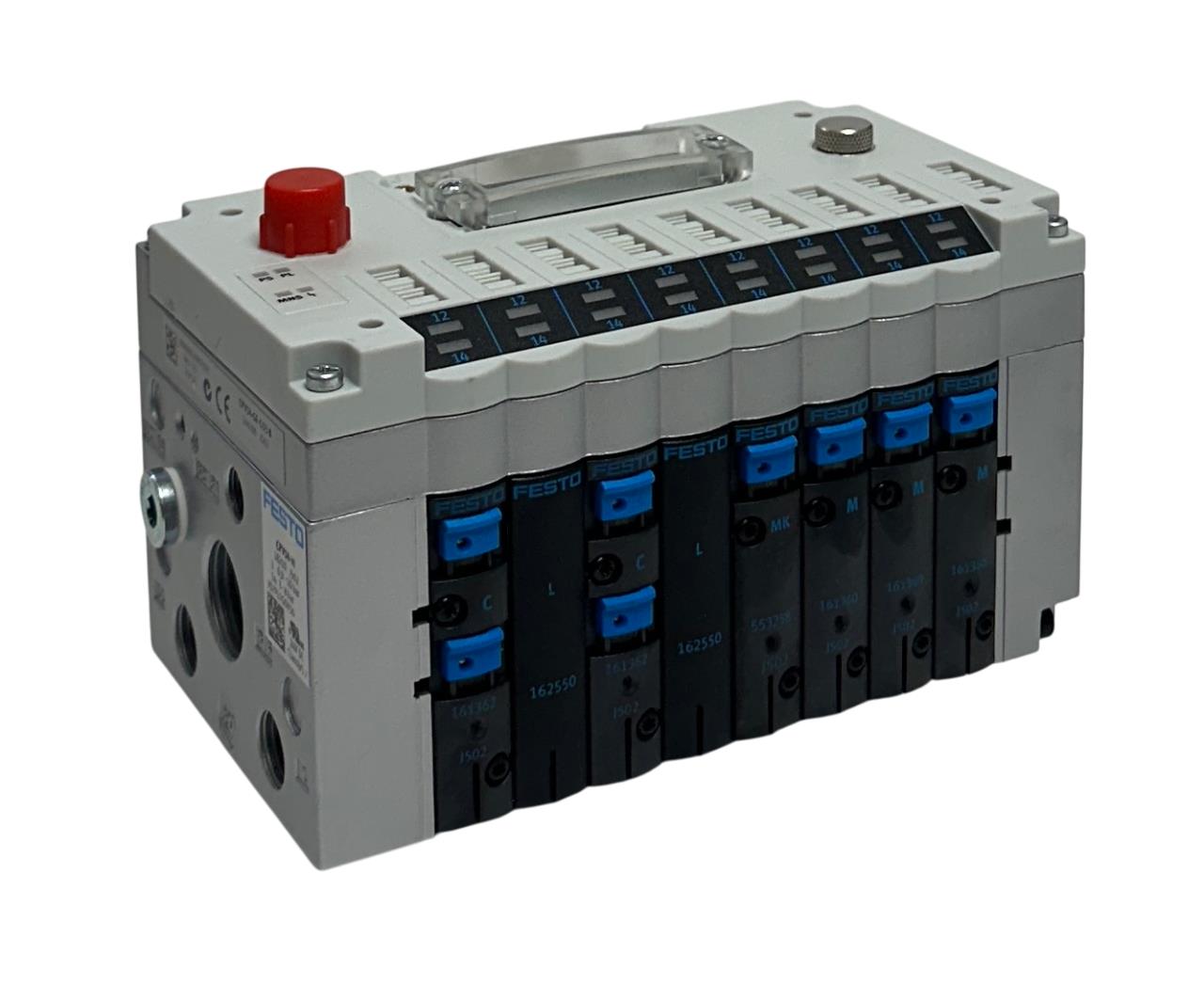 FESTO CPV14-GE-CO3-8 / CVP14-VI ELECTRICAL INTERFACE 8-SLOT 546206 18210 NSNP