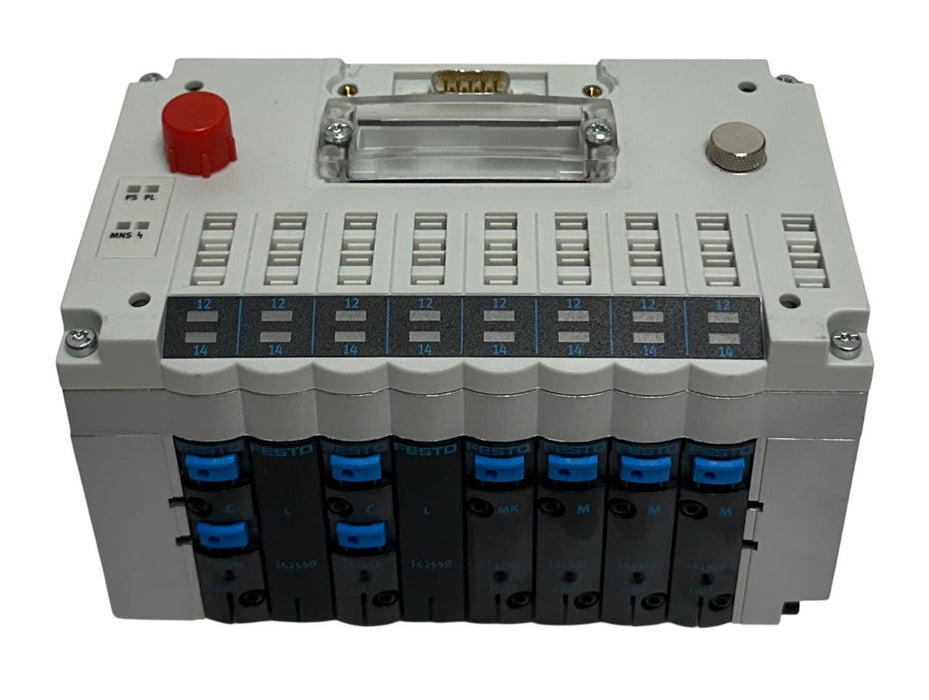 FESTO CPV14-GE-CO3-8 / CVP14-VI ELECTRICAL INTERFACE 8-SLOT 546206 18210 NSNP