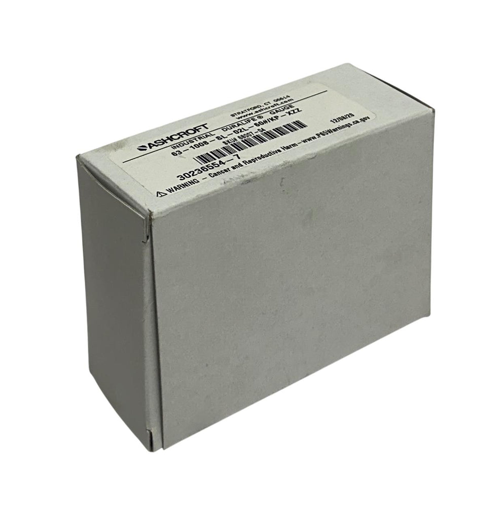 ASHCROFT 63-1008-SL-02L-60#/KP-XZZ / 68007-04 INDUSTRIAL DURALIFE GAUGE NSMP