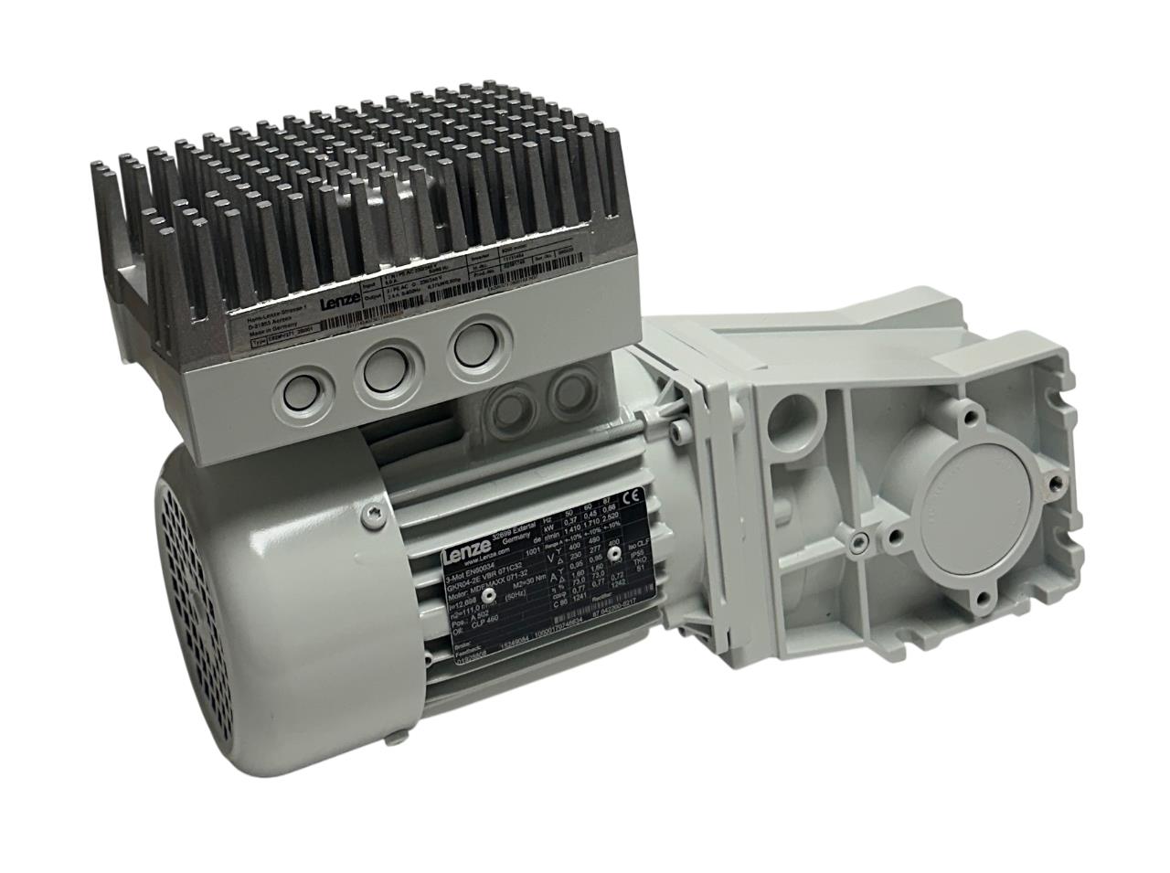 LENZE GKR04-2E VBR 071C32 / MDEMAXX 071-32 GEARMOTOR W/ INVERTER 13131454 NSNP