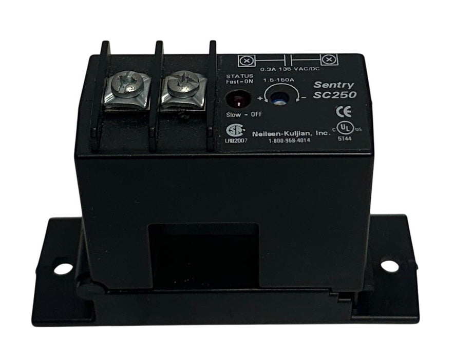 NEILSEN-KULJIAN SENTRY SC250 AC CURRENT SWITCH 135VAC/DC 1.5-150A BLACK USNP