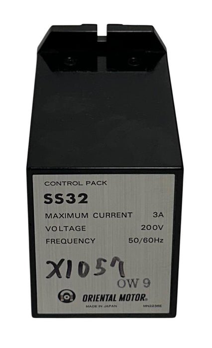ORIENTAL MOTOR SS32 CONTROL PACK SPEED MODULE 3A 200V 50/60Hz BLACK USMP