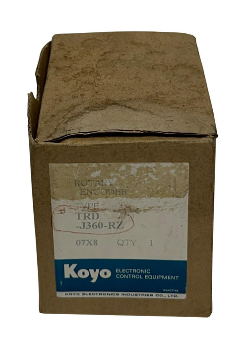 KOYO ELECTRONICS TRD-J360-RZ / TRDJ360RZ ROTARY ENCODER 5-30VDC 360PPR USMP