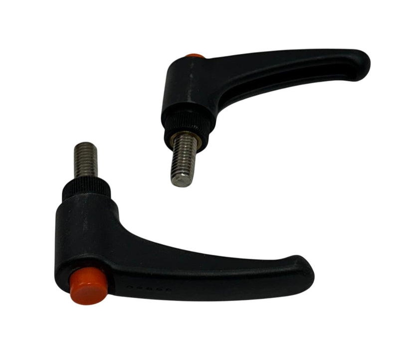 5 KIPP K0270.3A41X20 / 3GJD1 ADJUSTABLE HANDLES PLASTIC W/ SS THREAD 20mm NSNP