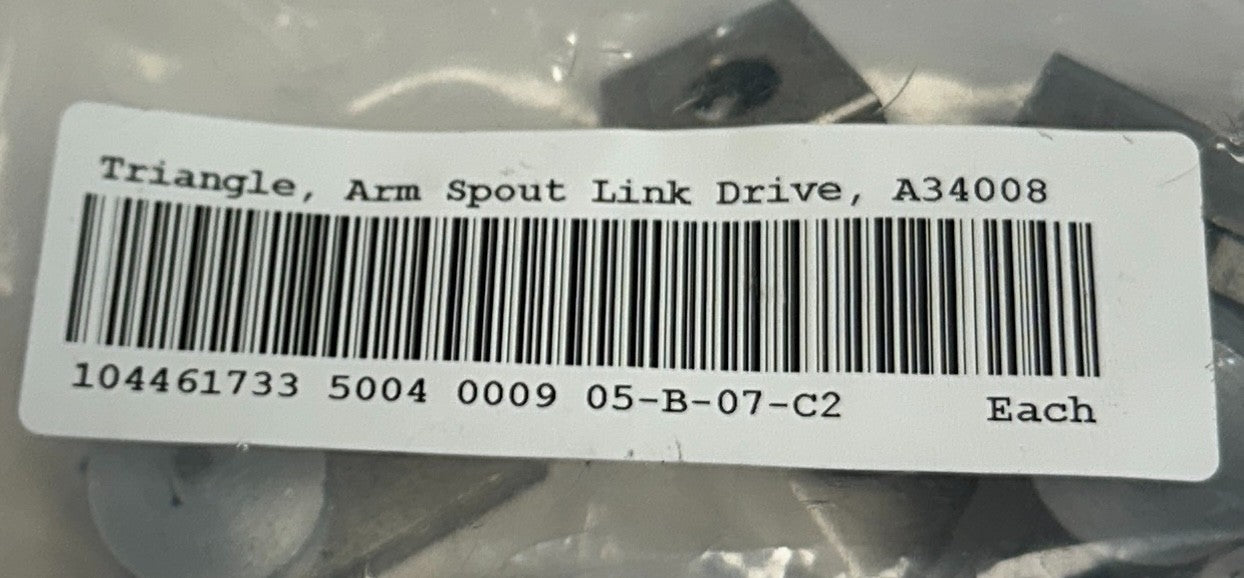 3 TRIANGLE 05-B-07-C2 / A34008 / 104461733 OEM ARM SPOUT LINK DRIVES NSNP