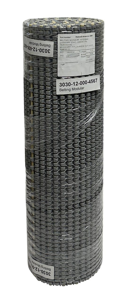 HABASIT AMERICA 162K585H06 / M1220 MODULAR BELTING W=500mm L=1930mm GPP NSNP