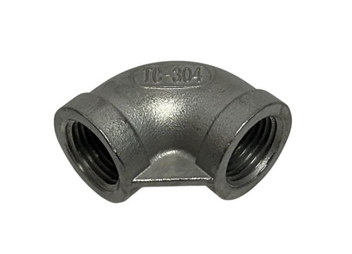 14 UNBRANDED TC-304 / TC-316 / 1/2-150 / G-NPT THREADED ELBOW FITTINGS NSNP