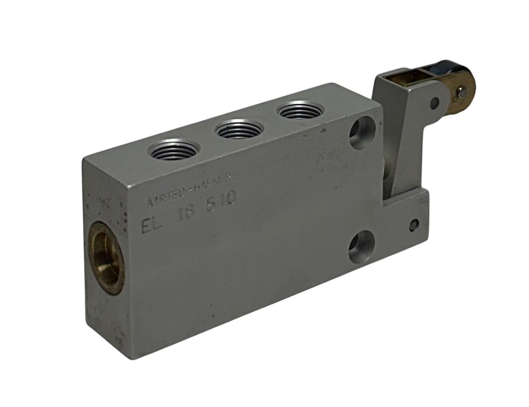 AIRTEC HAFNER EL 18 510 / EL18510 SERIES E-18 STEM OPERATED 5/2-WAY VALVE NSNP