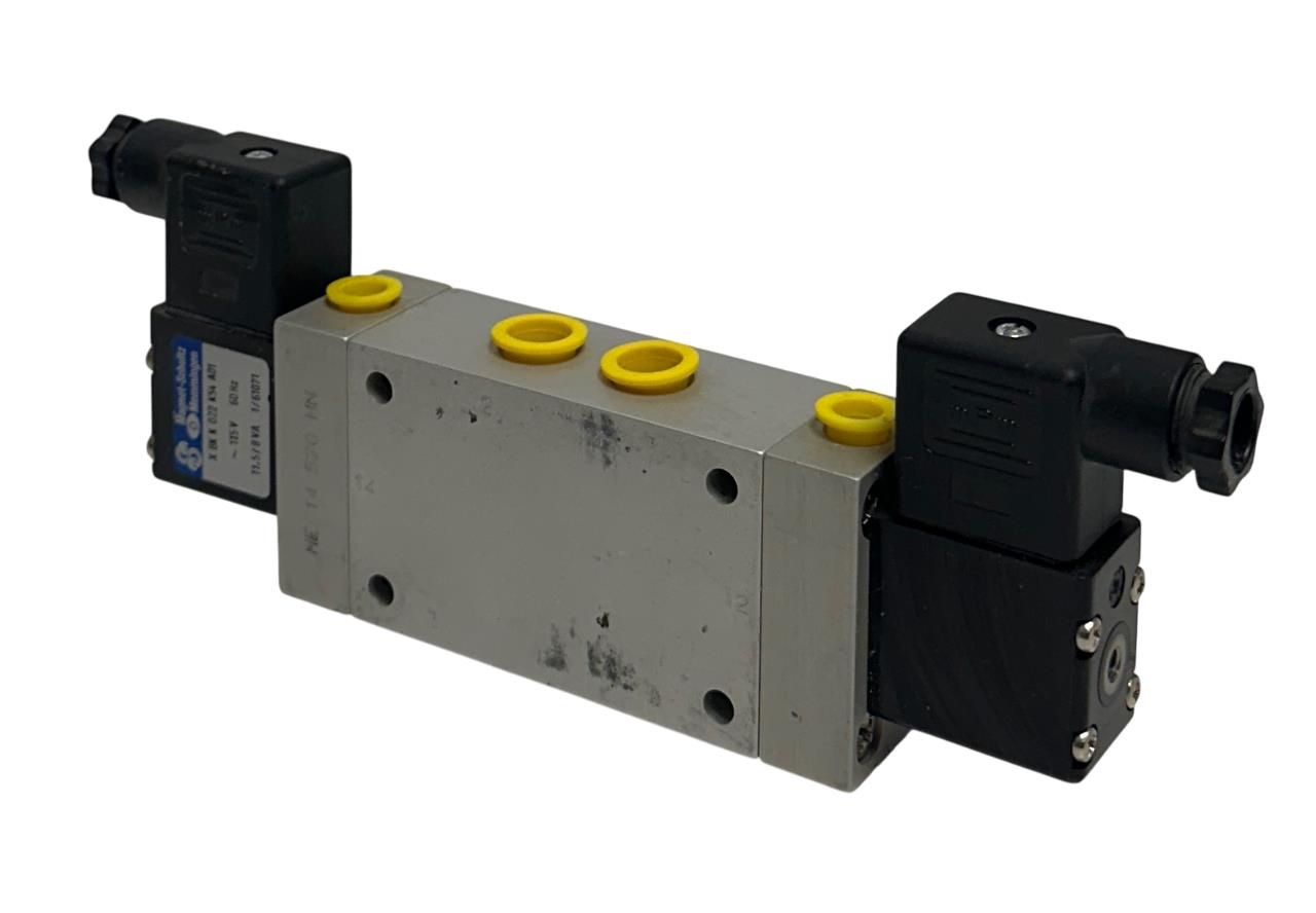 AIRTEC ME 14 520 HN / XBKK022K54A01 SOLENOID VALVE W/ COILS 115V 60Hz NSNP