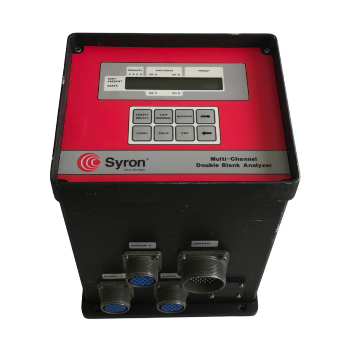 SYRON (IMI NORGREN) DBA200 - DBA MULTI-CHANNEL DOUBLE BLANK ANALYZER 120VAC REP