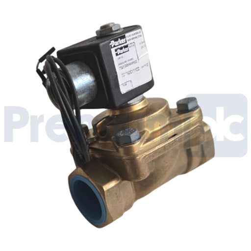 PARKER SKINNER 7321GBN64N00N0C111C2 2-WAY NC 1"NPT 24VDC BRASS PILOT VALVE NSNP