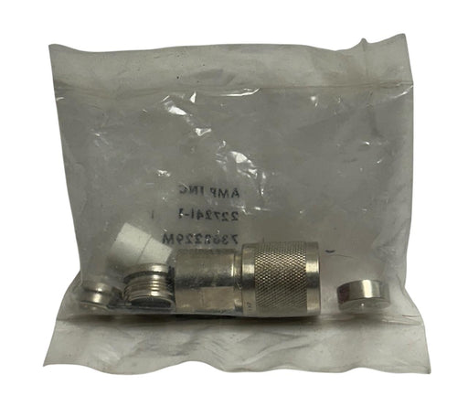 AMP INC 227241-1 / 2272411 COAXIAL CONNECTOR STRAIGHT CRIMP 7362229M OEM NSFS