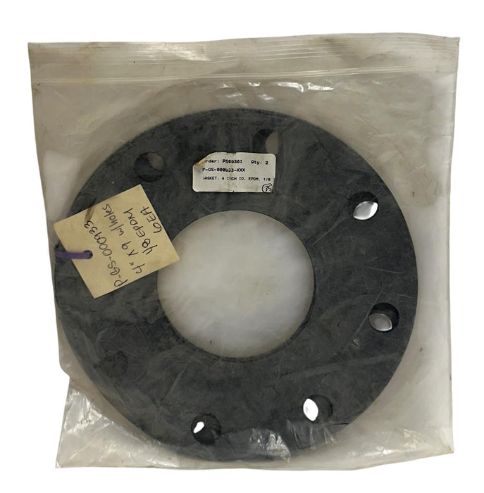 2 UNBRANDED P-GS-000933-4X9 / P-GS-000933 / PGS000933 OEM GASKETS 4'' EPDM NSNP