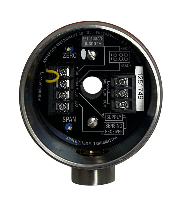 ANDERSON INSTRUMENT CT-1 / 561010077F / CT13077F001100 ANALOG TRANSMITTER USNP