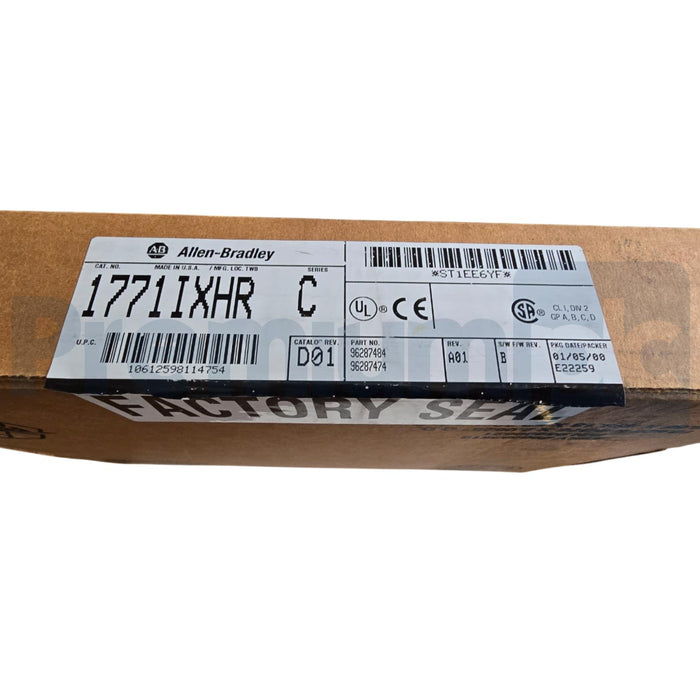 ALLEN BRADLEY 1771-IXHR /C THERMOCOUPLE/Mv INPUT MODULE REV. D01 1771IXHR NSMP