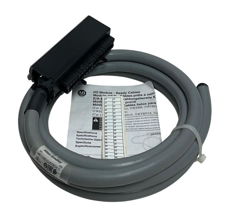 ALLEN BRADLEY 1492-CABLE025TBCH /C DIGITAL I/O MODULE-READY CABLE 36PT 2.5M NSNP