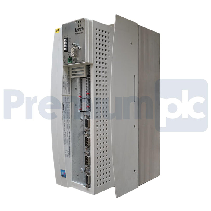 LENZE EVS9324-ES / 33.9324SE.2M.21 SERVO INVERTER 3P/480V 00408453 w/EMF2133IB