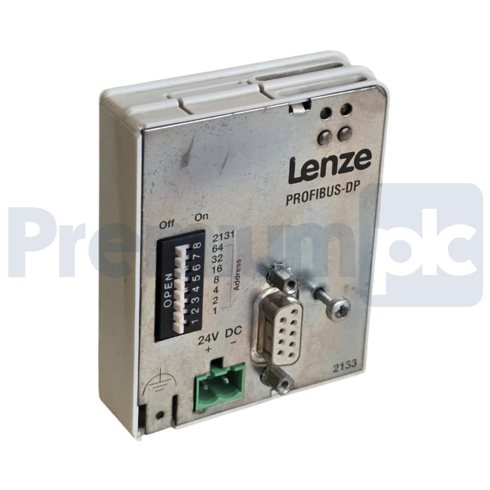 LENZE EVS9324-ES / 33.9324SE.2M.21 SERVO INVERTER 3P/480V 00408453 w/EMF2133IB