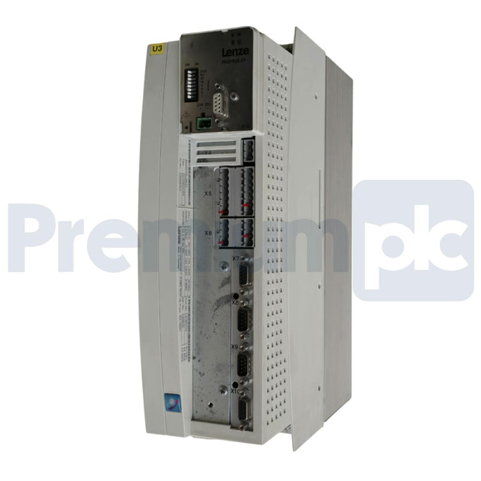 LENZE EVS9324-ES / 33.9324SE.2M.21 SERVO INVERTER 3P/480V 00408453 w/EMF2133IB