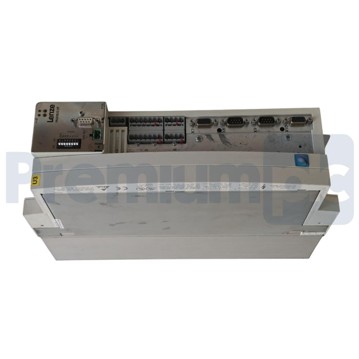 LENZE EVS9324-ES / 33.9324SE.2M.21 SERVO INVERTER 3P/480V 00408453 w/EMF2133IB