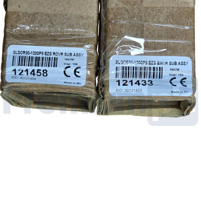 BANNER SLSCP30-1200P88 EZ-SCREEN 14/30 SAFETY LIGHT CURTAIN SET P/N: 73989 NSMP