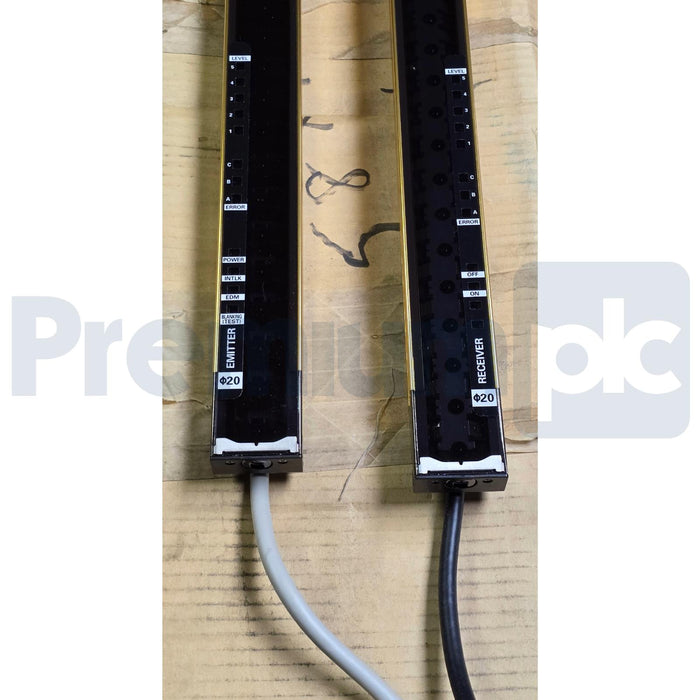 OMRON STI F3SJ-A0935P20 F3SJ SERIES SAFETY LIGHT CURTAIN SET 24V 20x935mm NSMP