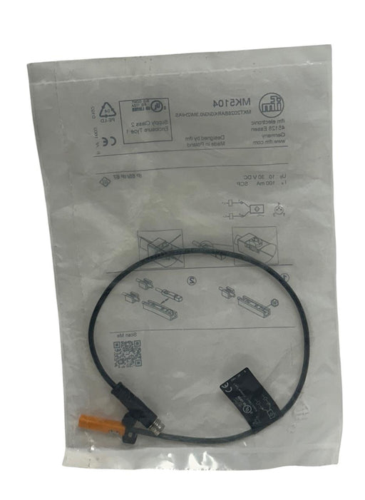2 IFM MKT2028BARKG/G/0,3M/ZH/AS / MK5104 CYLINDER SENSORS 10-30VDC 100mA NSFS