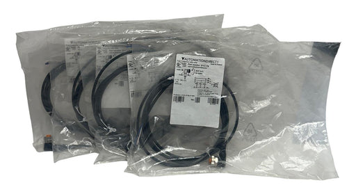 4 AUTOMATIONDIRECT ADOAH043MSS0002H04 / EVC178 CONNECTORS W/ CABLES 10-36V NSMP