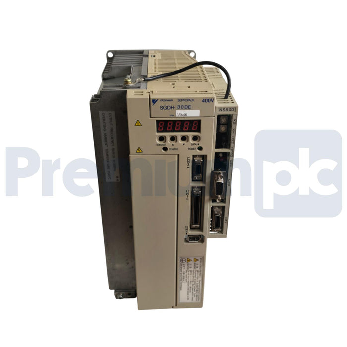 YASKAWA SGDH-30DE / SGDH30DE SIGMA II SERVOPACK AMPLIFIER 400V 3kW w/JUSP-NS500