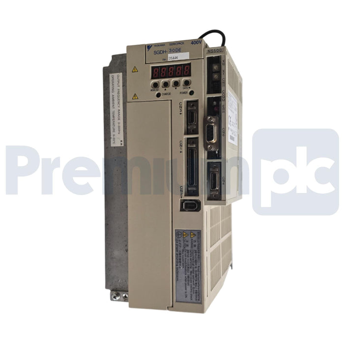 YASKAWA SGDH-30DE / SGDH30DE SIGMA II SERVOPACK AMPLIFIER 400V 3kW w/JUSP-NS500