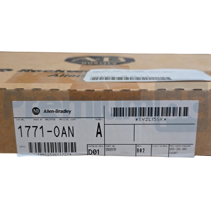 ALLEN BRADLEY 1771-OAN /A PLC-5 AC OUTPUT MODULE 120/240V REV. D01 1771OAN NSMP