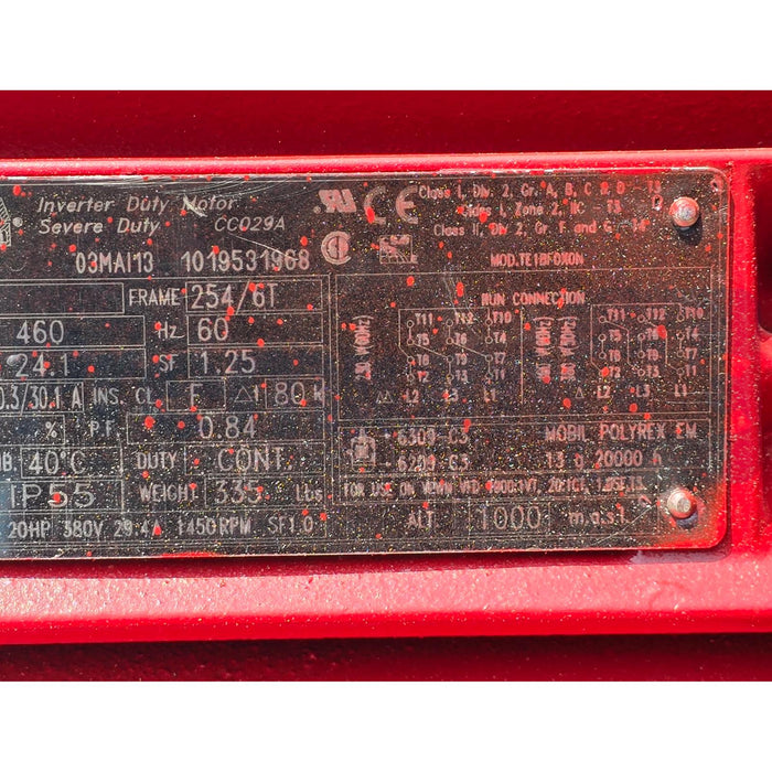 BELL & GOSSETT SERIES 1510 PUMP MODEL 3G - 440GPM 105FT 20HP 1800RPM 11.5"(READ)