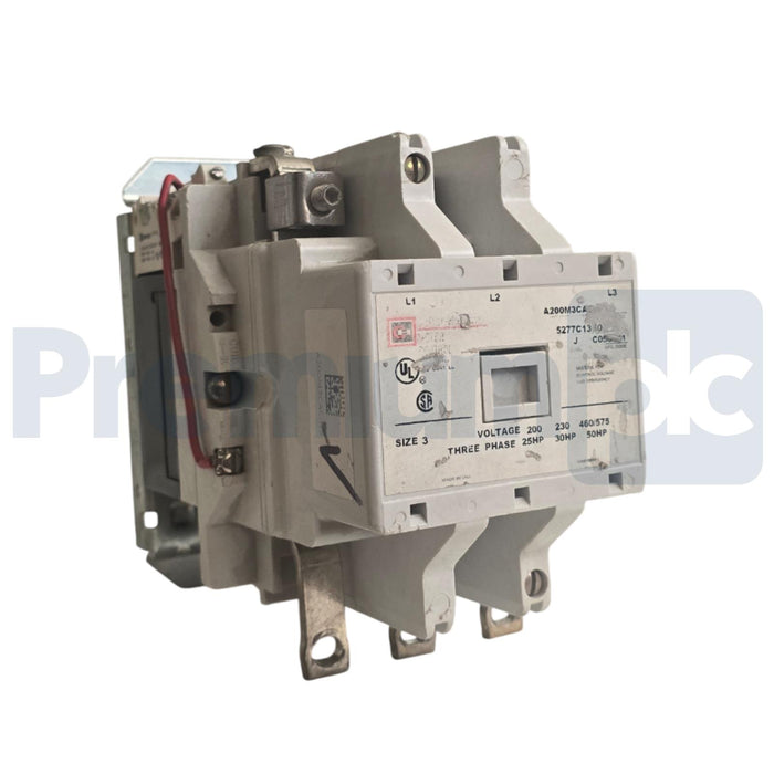 CUTLER-HAMMER A200M3CAC - A200 NEMA SIZE 3 MOTOR STARTER  110/120V COIL 90A USPI