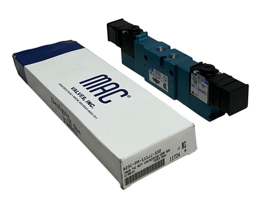 MAC 825C-PM-111JJ-552 / 825CPM111JJ552 SOLENOID VALVE 800 SERIES 4-WAY NSMP