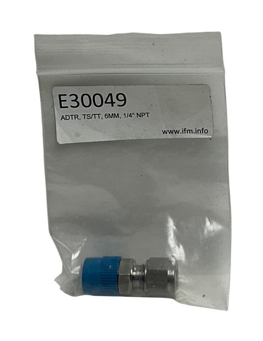 4 IFM E30049 / PROGRESSIVE RG FITTING D6 NPT ADAPTERS TS/TT 6mm 1/4'' NSMP