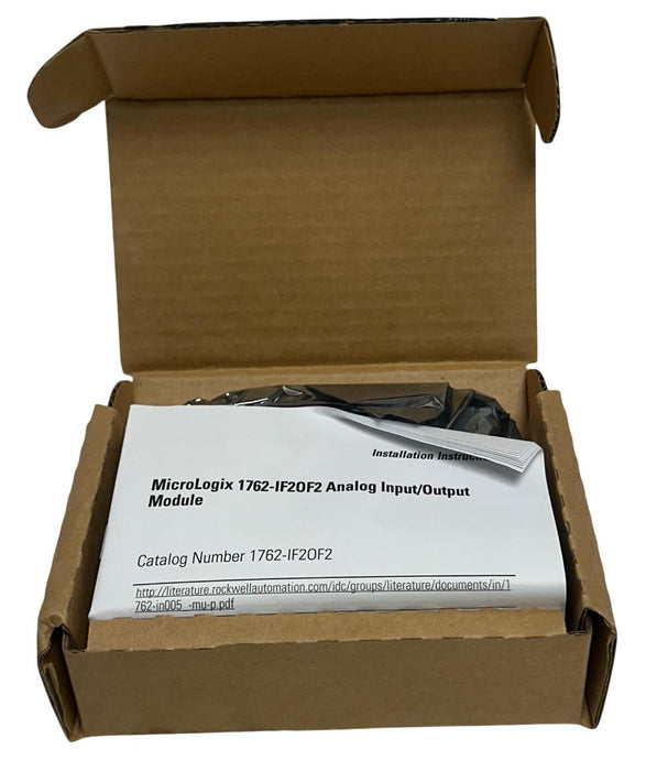 ALLEN BRADLEY 1762-IF2OF2 /B MicroLogix 2-CHNL INPUT / 2-CHNL OUTPUT MODULE NSMP
