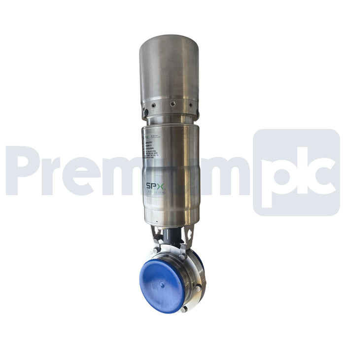 SPX 200BVP 4" S-LINE FKM ELASTOMERS BUTTERFLY VALVE w/ ACTUATOR WM20004719 NSNP