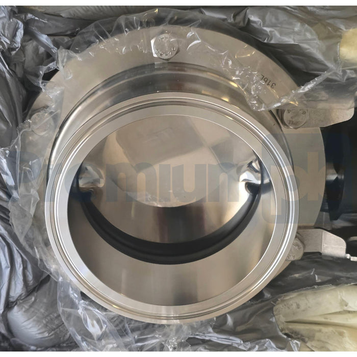 SPX 200BVP 4" S-LINE FKM ELASTOMERS BUTTERFLY VALVE w/ ACTUATOR WM20004719 NSNP