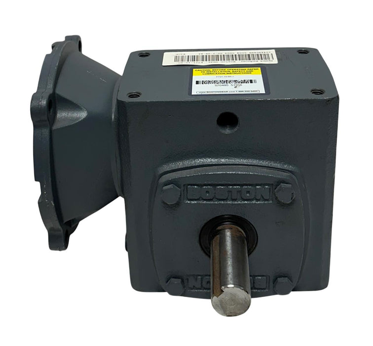 BOSTON GEAR F721-10-B5-J / 51956 RIGHT ANGLE WORM GEAR REDUCER 10:1 RATIO NSNP