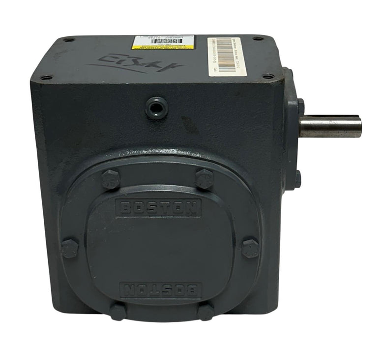 BOSTON GEAR 726-15-J / 51743 RIGHT ANGLE WORM GEAR SPEED REDUCER 15:1 RATIO NSNP