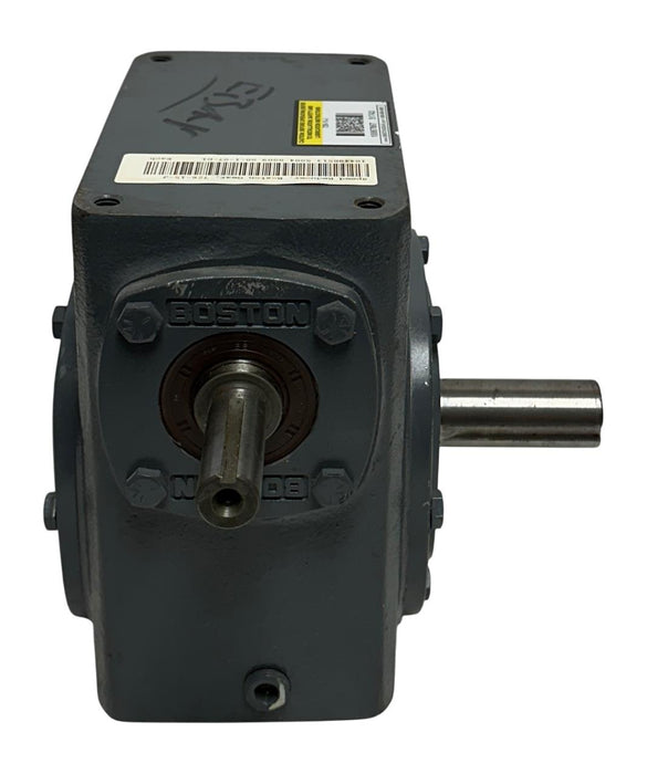 BOSTON GEAR 726-15-J / 51743 RIGHT ANGLE WORM GEAR SPEED REDUCER 15:1 RATIO NSNP