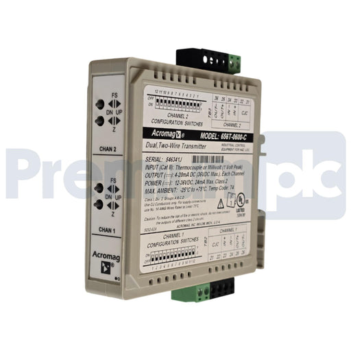 ACROMAG 656T-0600-C 600T DUAL TC/mV INPUT, TWO-WIRE TRANSMITTER 656T-0600 NSMP
