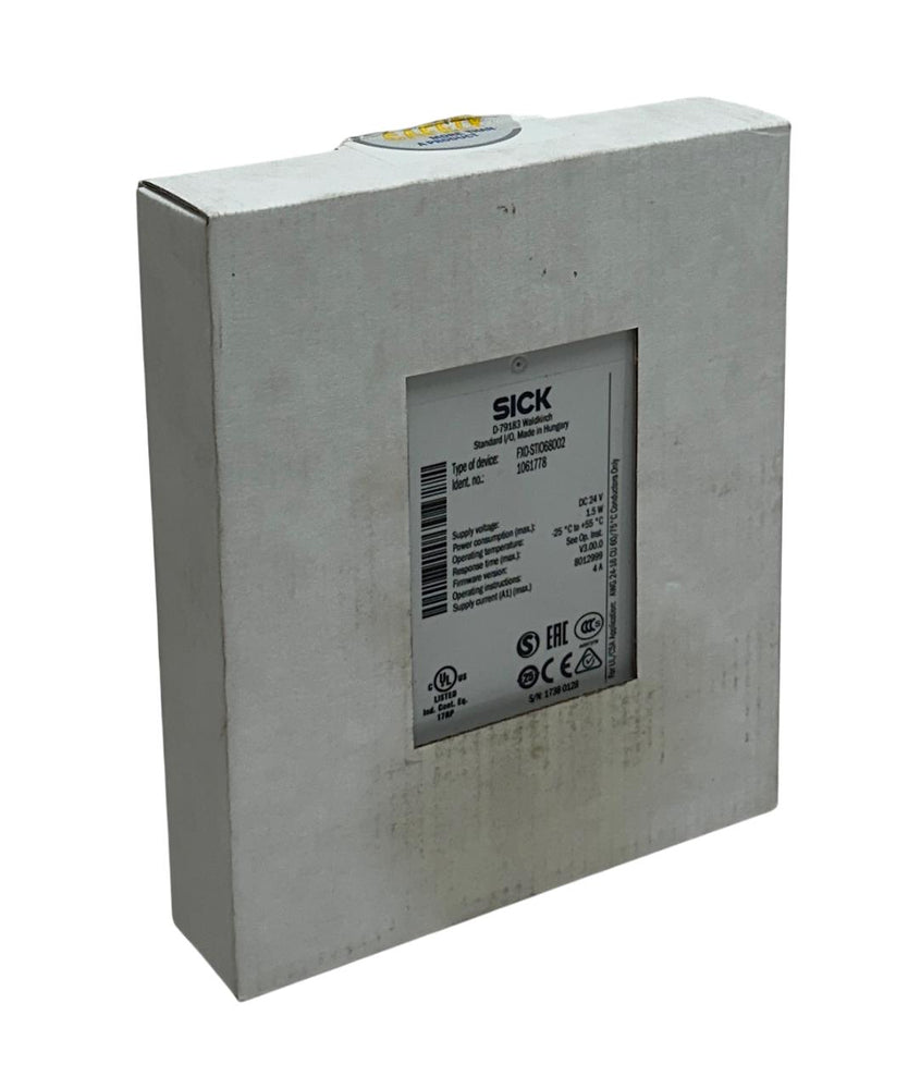 SICK FX0-STIO68002 / 1061778 FLEXI Soft STIO SAFETY CONTROLLER 24VDC 1.5W NSMP