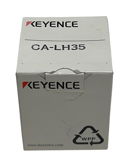 KEYENCE CA-LH35 / CALH35 HIGH-RESOLUTION LENS 35mm LOW-DISTORTION NSMP