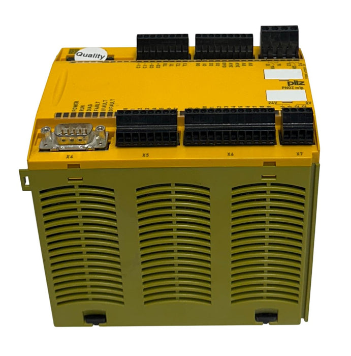 PILZ PNOZ m1p / 773100 BASE UNIT SAFETY CONTROLLER RS-232 24VDC SUPPLY USNP