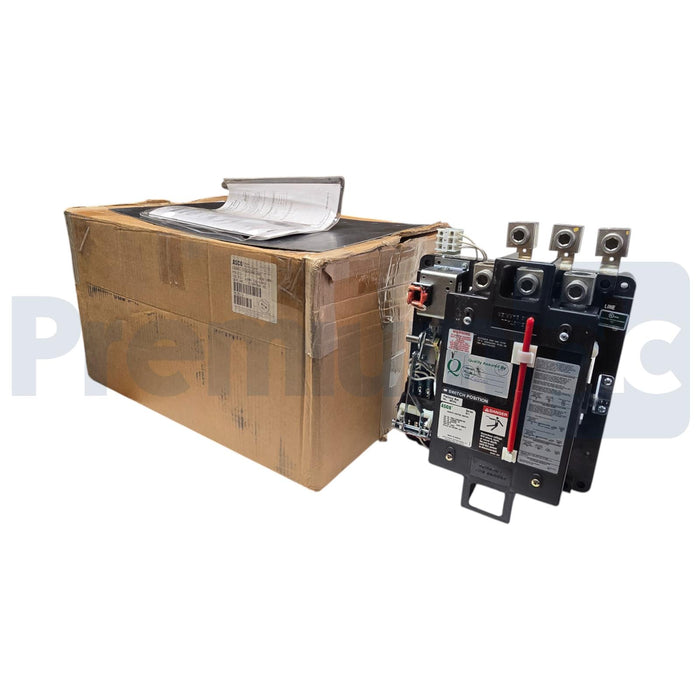 ASCO SERIES 911 REMOTE CONTROL SWITCH 3P 400A , 120V COIL E00911A30400B100 NSMP