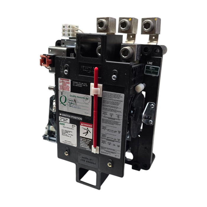 ASCO SERIES 911 REMOTE CONTROL SWITCH 3P 400A , 120V COIL E00911A30400B100 NSMP