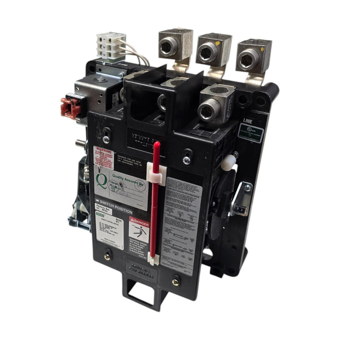 ASCO SERIES 911 REMOTE CONTROL SWITCH 3P 400A , 120V COIL E00911A30400B100 NSMP