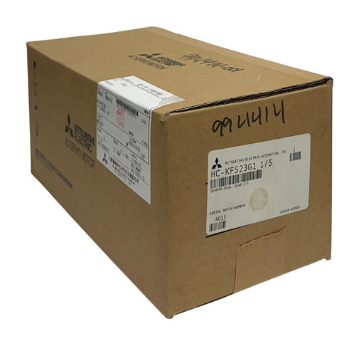 MITSUBISHI HC-KFS23G1 1/5 / HCKFS23G1 AC SERVO MOTOR W/ BRAKE K9005 1/5 NSFS